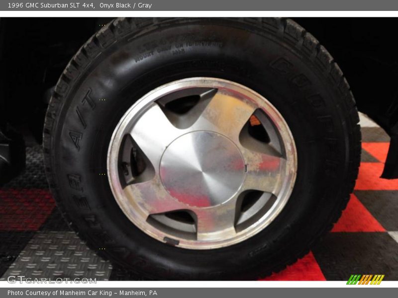 Onyx Black / Gray 1996 GMC Suburban SLT 4x4