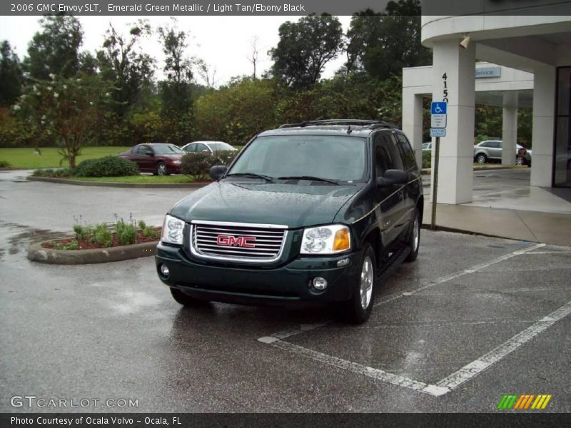 Emerald Green Metallic / Light Tan/Ebony Black 2006 GMC Envoy SLT