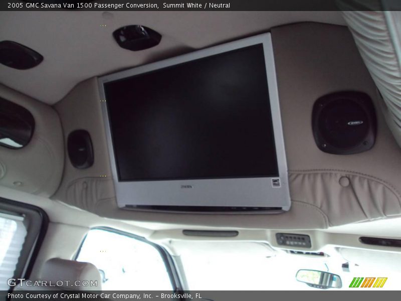 Summit White / Neutral 2005 GMC Savana Van 1500 Passenger Conversion