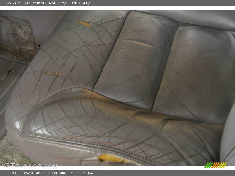 Onyx Black / Gray 1996 GMC Suburban SLT 4x4