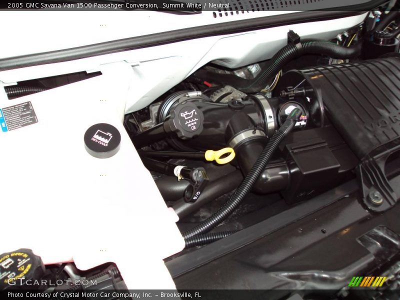 Summit White / Neutral 2005 GMC Savana Van 1500 Passenger Conversion