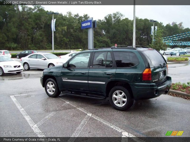 Emerald Green Metallic / Light Tan/Ebony Black 2006 GMC Envoy SLT