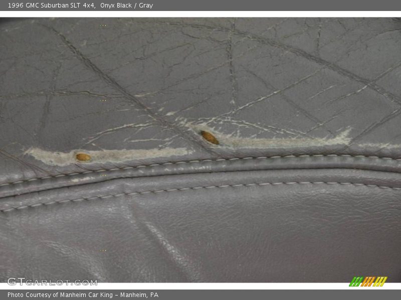 Onyx Black / Gray 1996 GMC Suburban SLT 4x4