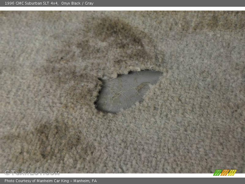 Onyx Black / Gray 1996 GMC Suburban SLT 4x4