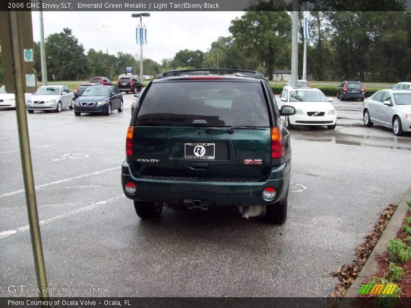 Emerald Green Metallic / Light Tan/Ebony Black 2006 GMC Envoy SLT