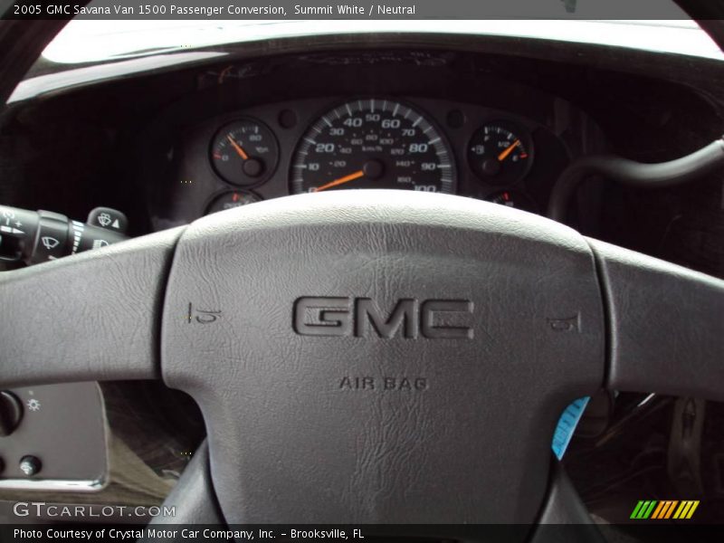 Summit White / Neutral 2005 GMC Savana Van 1500 Passenger Conversion