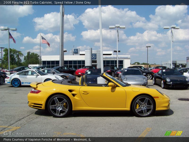  2008 911 Turbo Cabriolet Speed Yellow
