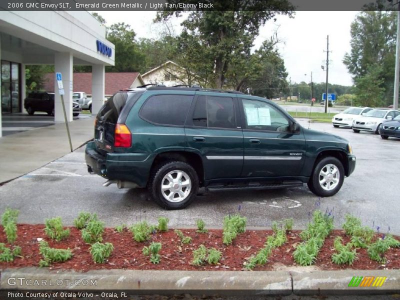 Emerald Green Metallic / Light Tan/Ebony Black 2006 GMC Envoy SLT