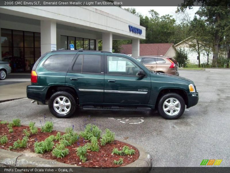 Emerald Green Metallic / Light Tan/Ebony Black 2006 GMC Envoy SLT
