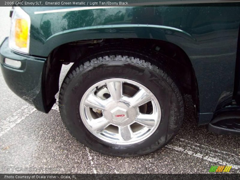 Emerald Green Metallic / Light Tan/Ebony Black 2006 GMC Envoy SLT