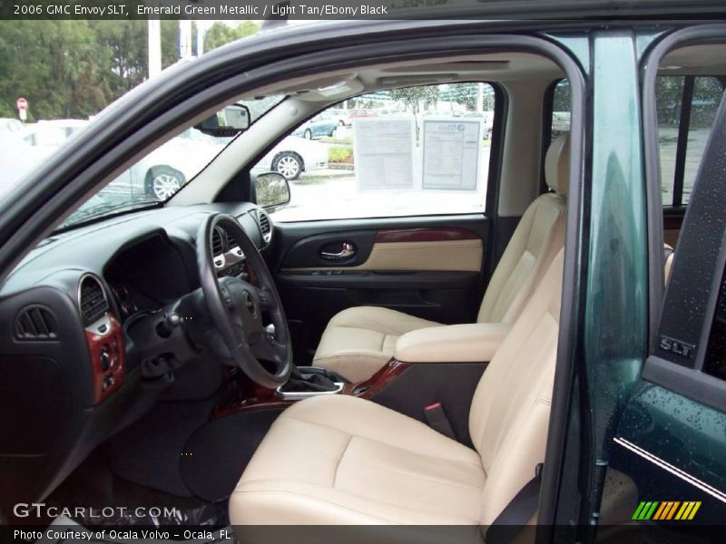 Emerald Green Metallic / Light Tan/Ebony Black 2006 GMC Envoy SLT