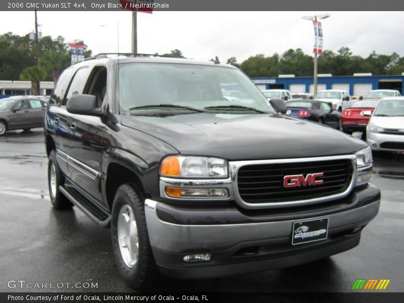 Onyx Black / Neutral/Shale 2006 GMC Yukon SLT 4x4