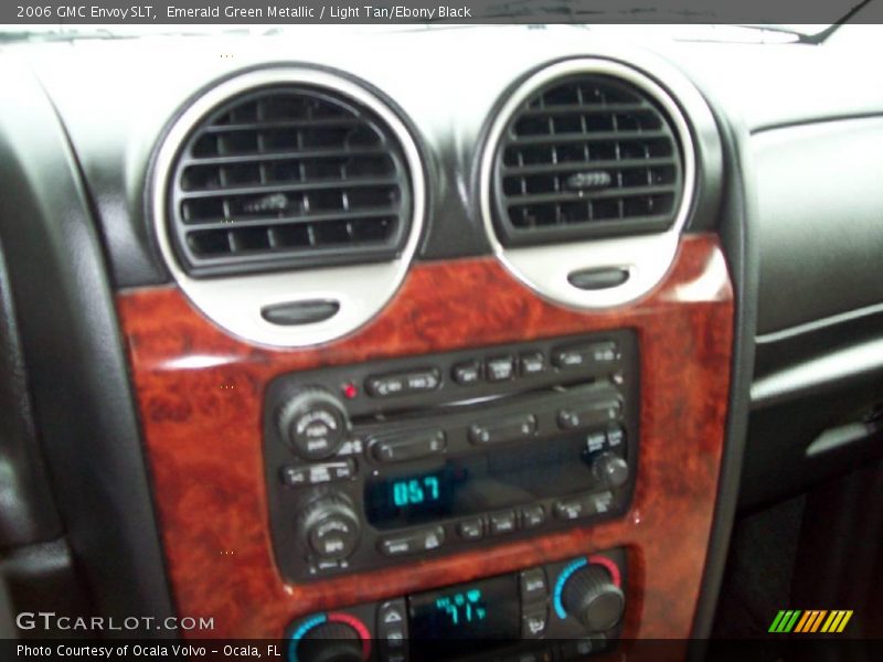 Emerald Green Metallic / Light Tan/Ebony Black 2006 GMC Envoy SLT