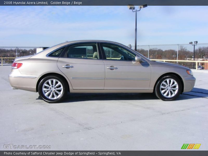 Golden Beige / Beige 2008 Hyundai Azera Limited