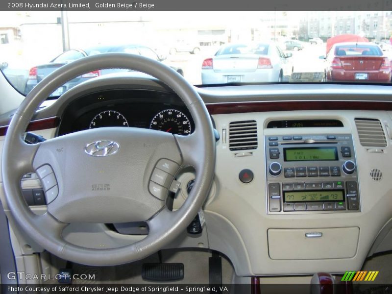 Golden Beige / Beige 2008 Hyundai Azera Limited