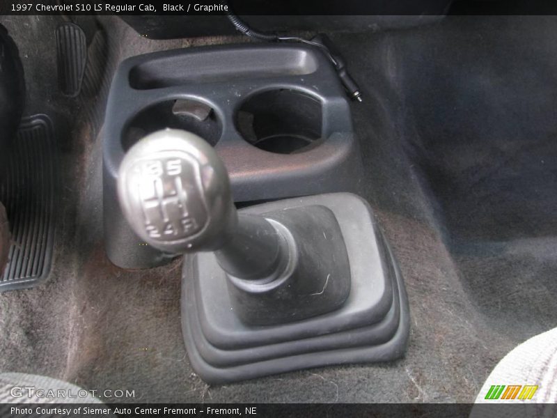 Black / Graphite 1997 Chevrolet S10 LS Regular Cab