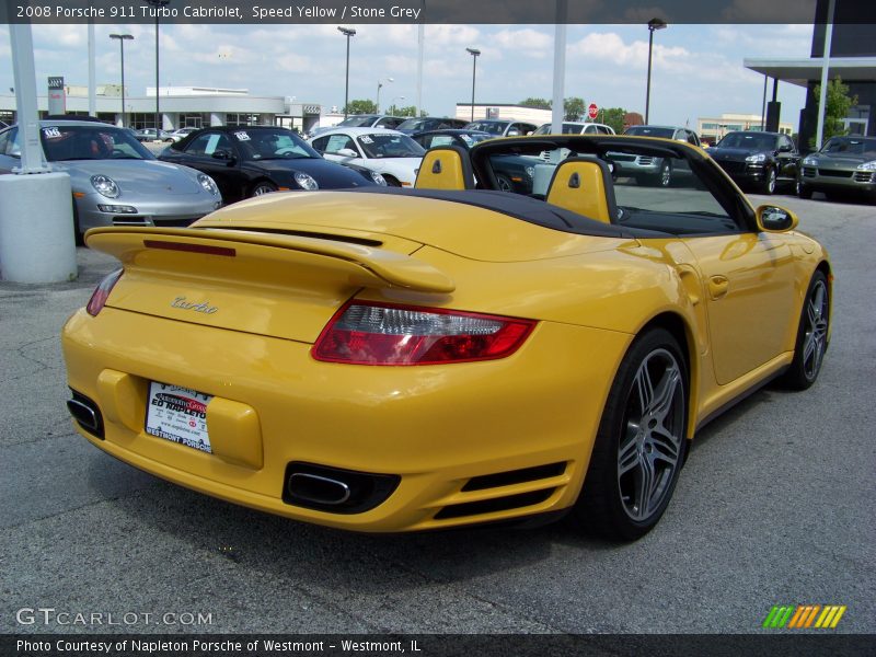  2008 911 Turbo Cabriolet Speed Yellow