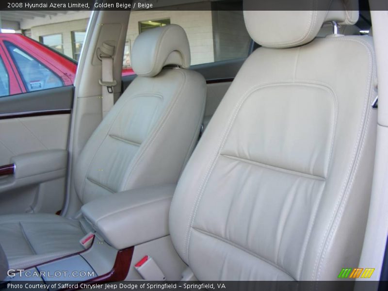 Golden Beige / Beige 2008 Hyundai Azera Limited