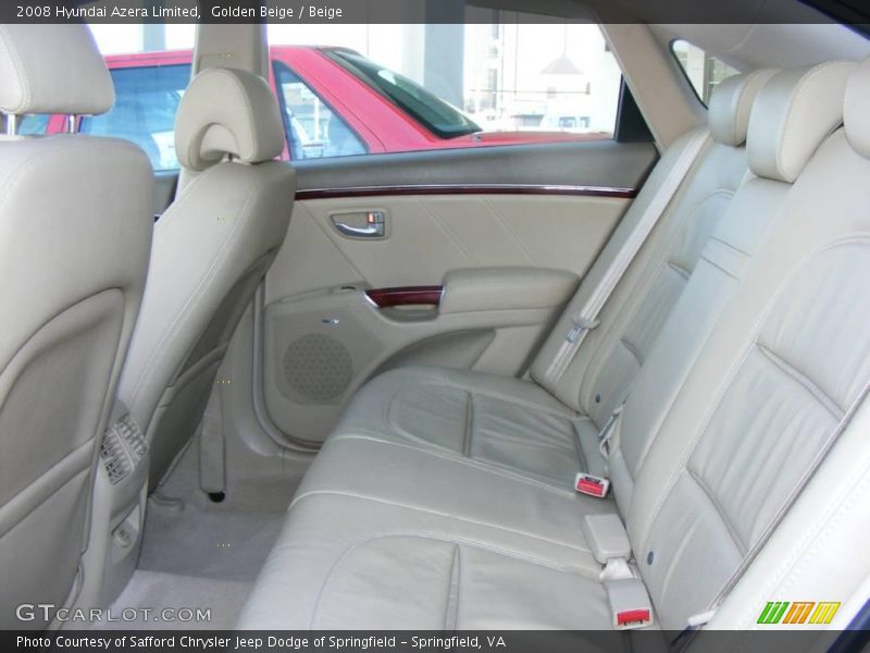 Golden Beige / Beige 2008 Hyundai Azera Limited