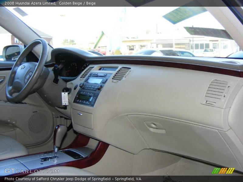 Golden Beige / Beige 2008 Hyundai Azera Limited
