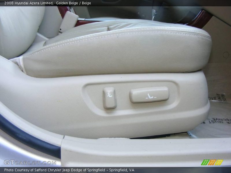 Golden Beige / Beige 2008 Hyundai Azera Limited