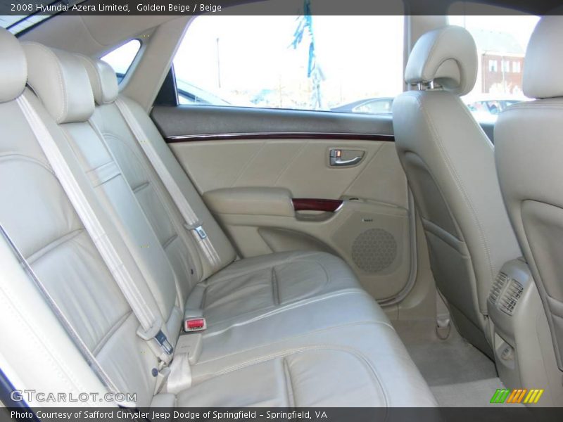 Golden Beige / Beige 2008 Hyundai Azera Limited