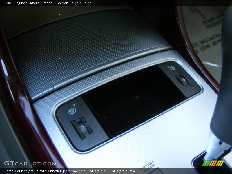 Golden Beige / Beige 2008 Hyundai Azera Limited