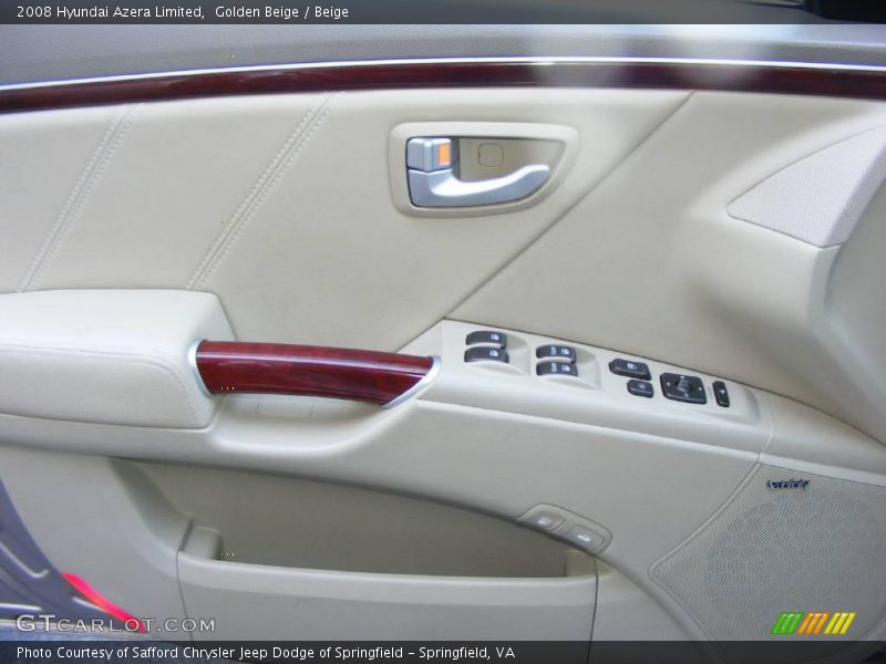 Golden Beige / Beige 2008 Hyundai Azera Limited