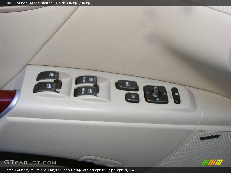 Golden Beige / Beige 2008 Hyundai Azera Limited
