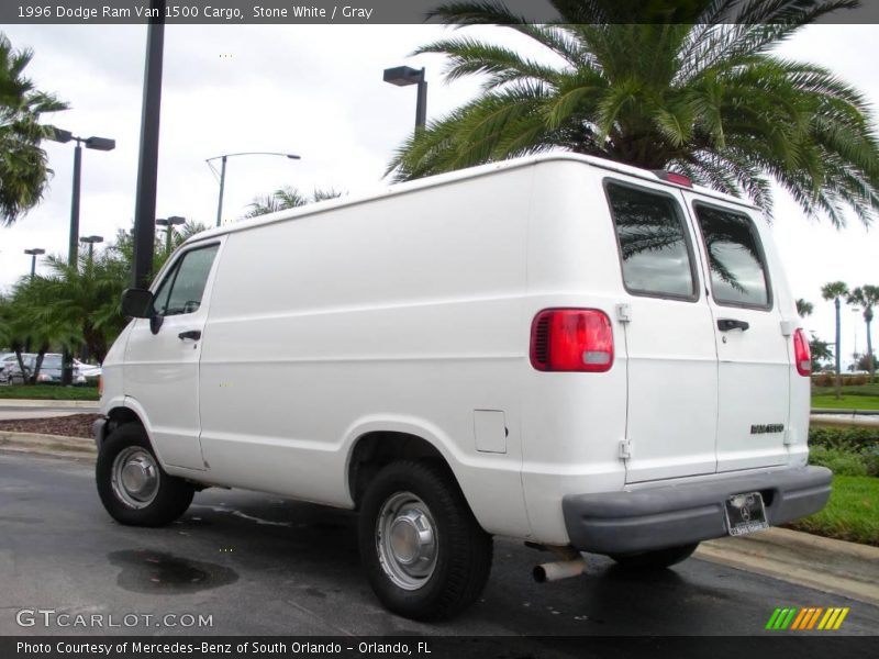 Stone White / Gray 1996 Dodge Ram Van 1500 Cargo