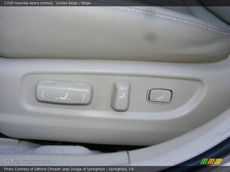 Golden Beige / Beige 2008 Hyundai Azera Limited