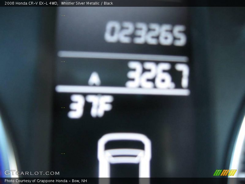 Whistler Silver Metallic / Black 2008 Honda CR-V EX-L 4WD