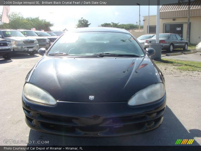 Brilliant Black Crystal Pearl / Dark Slate Gray 2004 Dodge Intrepid SE