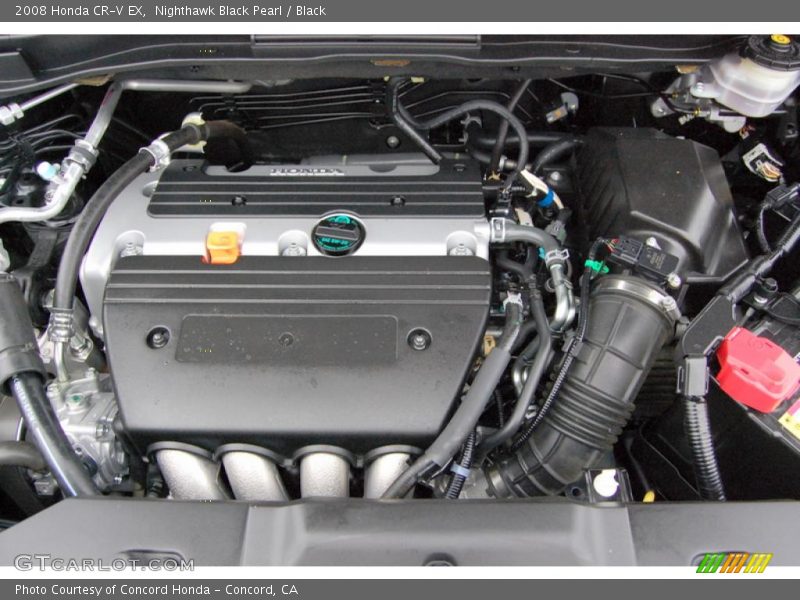 Nighthawk Black Pearl / Black 2008 Honda CR-V EX