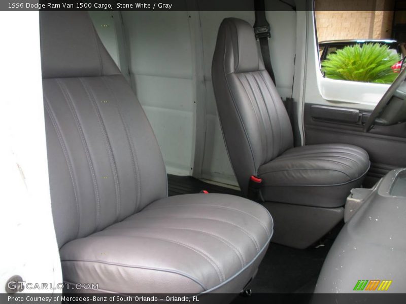 Stone White / Gray 1996 Dodge Ram Van 1500 Cargo