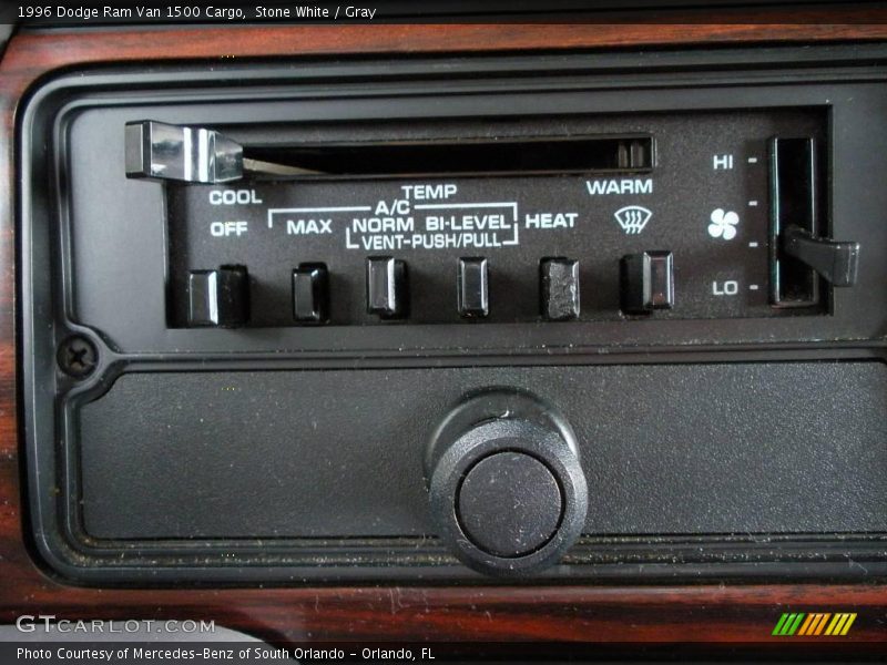 Stone White / Gray 1996 Dodge Ram Van 1500 Cargo
