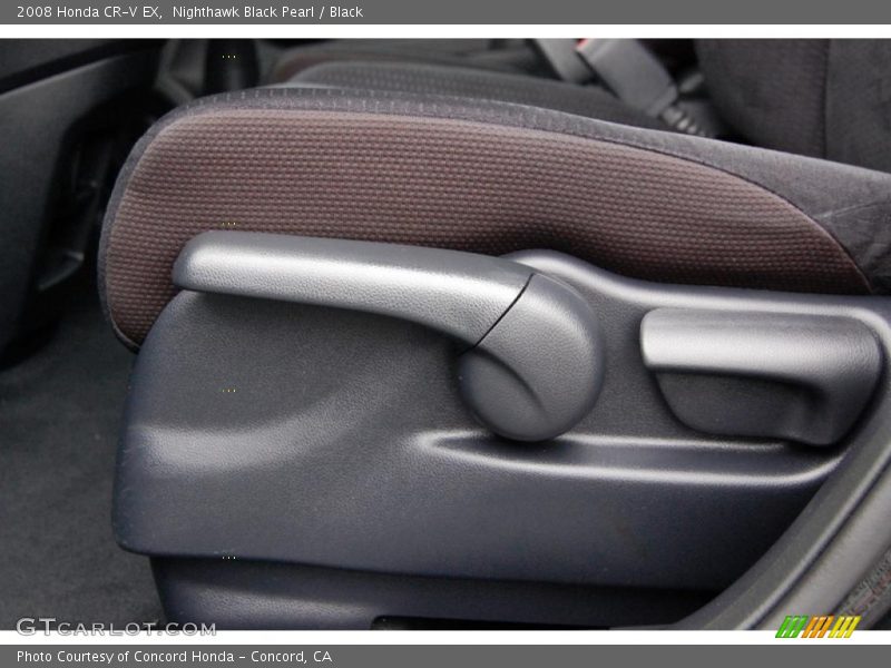 Nighthawk Black Pearl / Black 2008 Honda CR-V EX