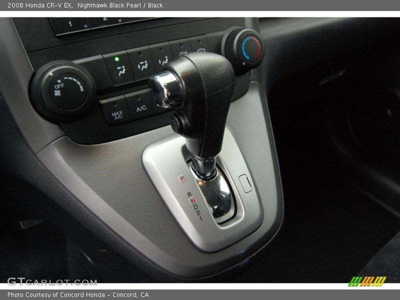 Nighthawk Black Pearl / Black 2008 Honda CR-V EX