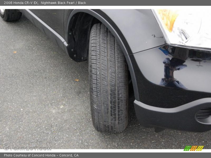 Nighthawk Black Pearl / Black 2008 Honda CR-V EX