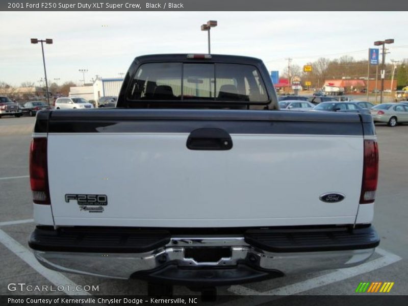 Black / Black 2001 Ford F250 Super Duty XLT Super Crew