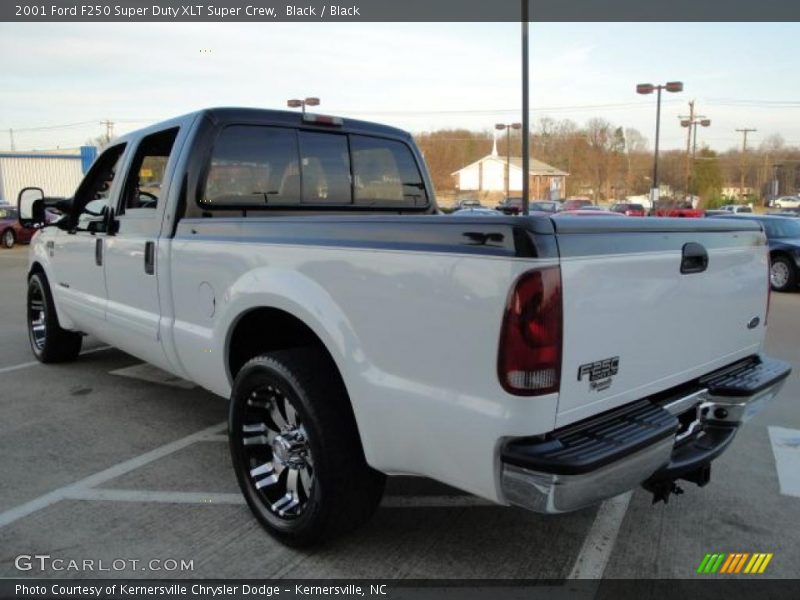 Black / Black 2001 Ford F250 Super Duty XLT Super Crew
