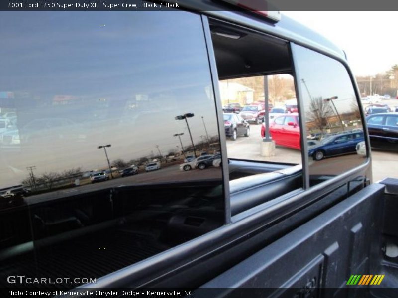 Black / Black 2001 Ford F250 Super Duty XLT Super Crew
