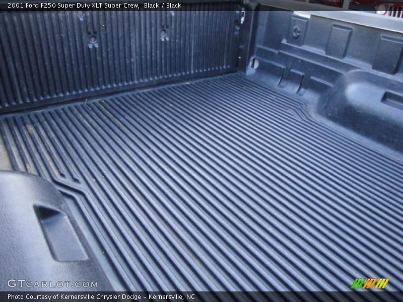 Black / Black 2001 Ford F250 Super Duty XLT Super Crew