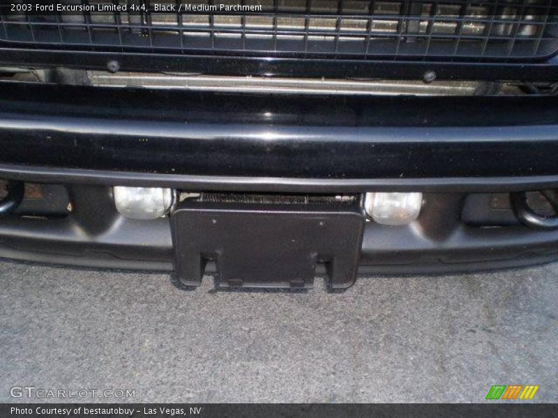 Black / Medium Parchment 2003 Ford Excursion Limited 4x4