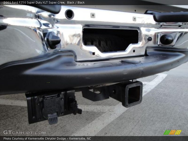 Black / Black 2001 Ford F250 Super Duty XLT Super Crew
