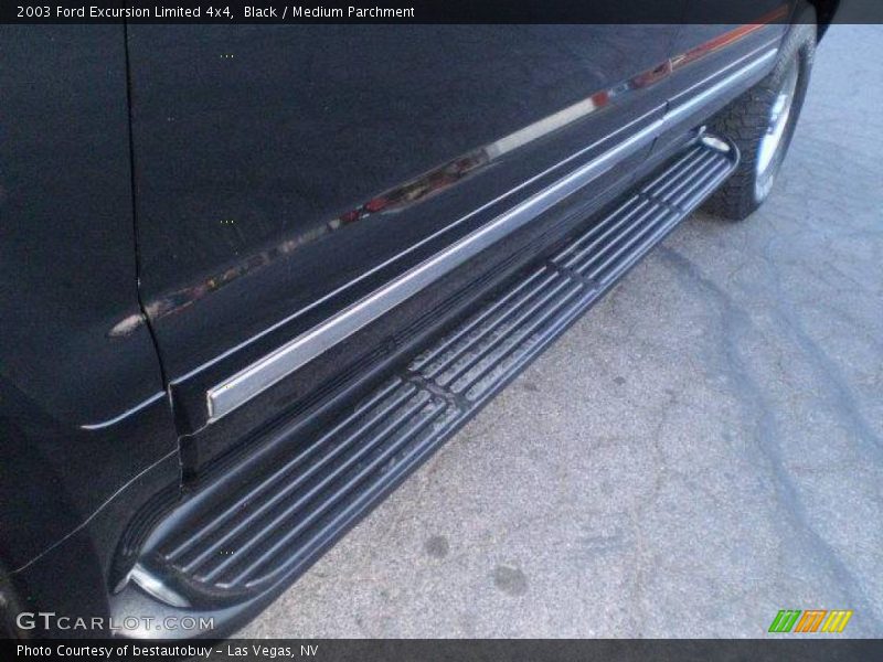 Black / Medium Parchment 2003 Ford Excursion Limited 4x4