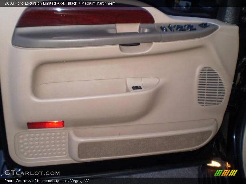 Black / Medium Parchment 2003 Ford Excursion Limited 4x4