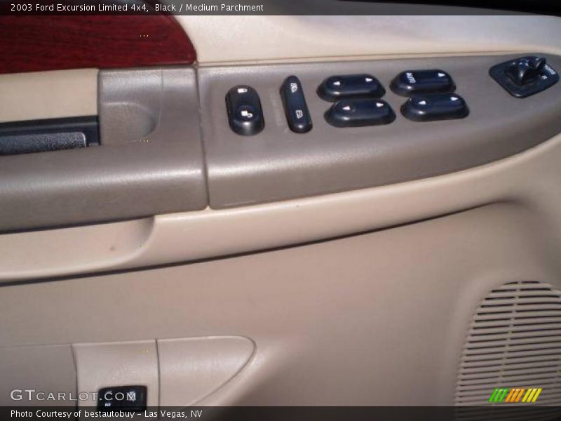 Black / Medium Parchment 2003 Ford Excursion Limited 4x4