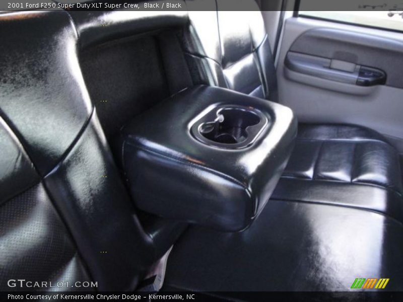 Black / Black 2001 Ford F250 Super Duty XLT Super Crew
