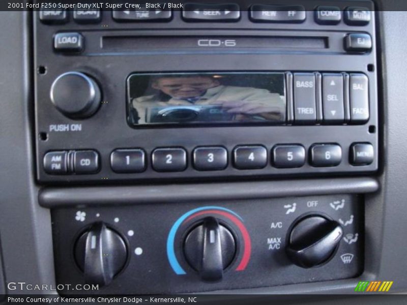 Black / Black 2001 Ford F250 Super Duty XLT Super Crew